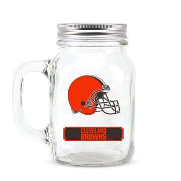 Tarro Cleveland Browns Mason 30 oz Duck House Café