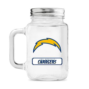 Tarro Los Angeles Chargers Mason 30 oz Duck House