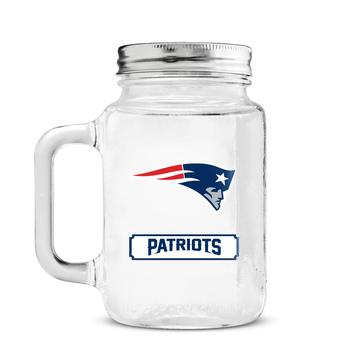 Tarro New England Patriots Mason 30 oz Duck House