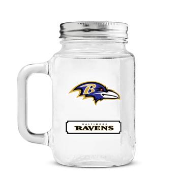 Tarro Baltimore Ravens Mason 30 oz Duck House
