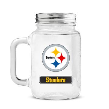 Tarro Pittsburgh Steelers Mason 30 oz Duck House