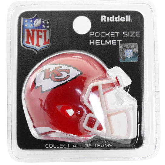 Minicasco Kansas City Chiefs Pocket Speed Riddell