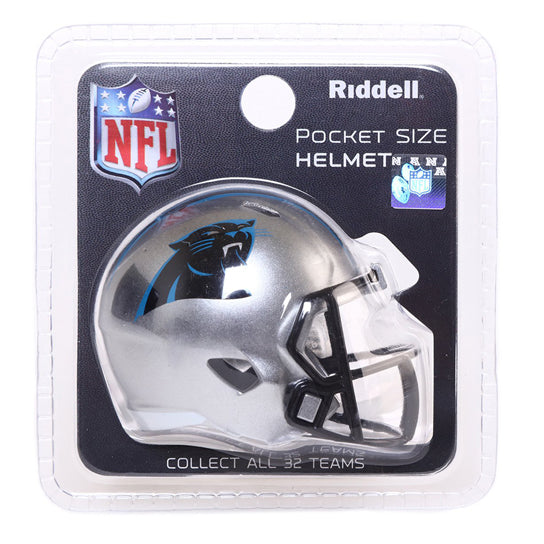 Minicasco Carolina Panthers Pocket Speed Riddell