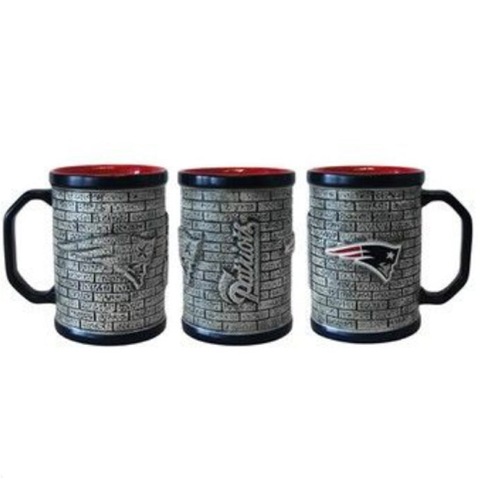 Taza New England Patriots Stonewall 15 oz Boelter