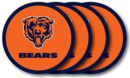 Portavasos Chicago Bears Vinyl Coaster Set Duck House