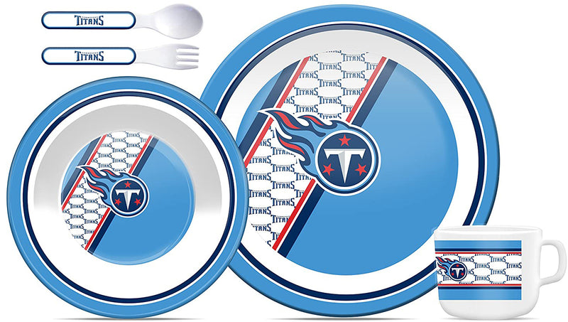 Juego de Platos Tennessee Titans Dinner Set Duck House Niño