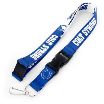 Llavero Indianapolis Colts Slogan Lanyard Aminco