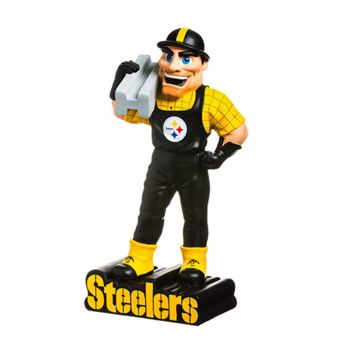 Figura Coleccionable Pittsburgh Steelers Mascot Statue Evergreen Verde