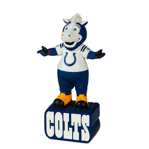 Figura Coleccionable Indianapolis Colts Mascot Statue Evergreen Verde