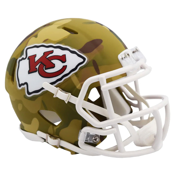 Minicasco Kansas City Chiefs Speed Riddell Camuflaje