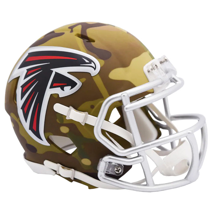 Minicasco Atlanta Falcons Speed Riddell Camuflaje