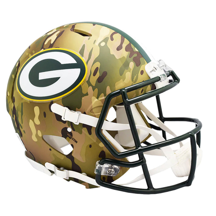 Minicasco Green Bay Packers Speed Riddell Camuflaje