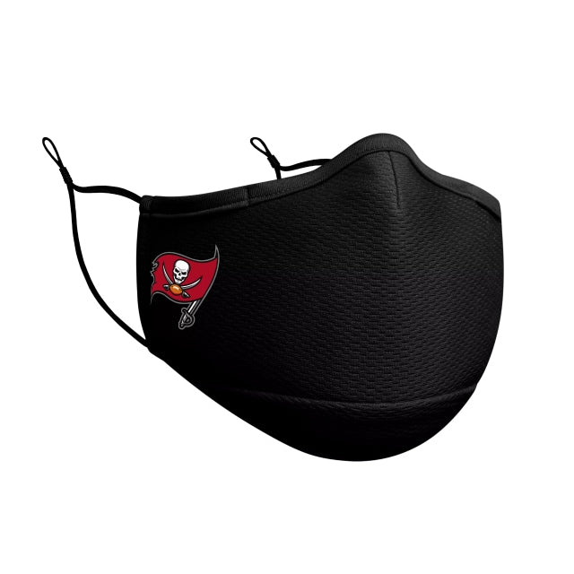 Cubrebocas Tampa Bay Buccaneers Face Mask New Era Negro