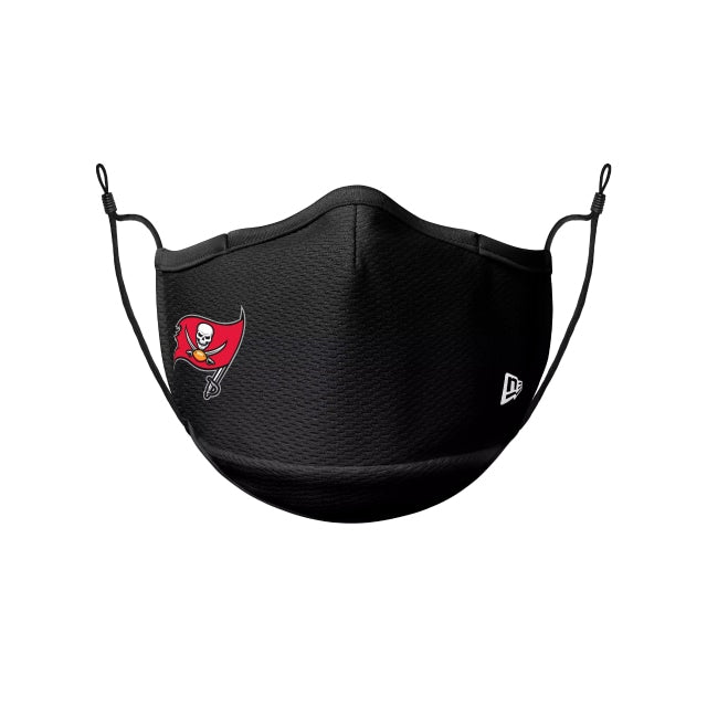 Cubrebocas Tampa Bay Buccaneers Face Mask New Era Negro