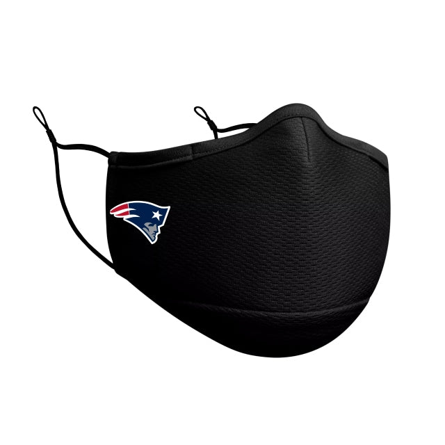 Cubrebocas New England Patriots Face Mask New Era Negro