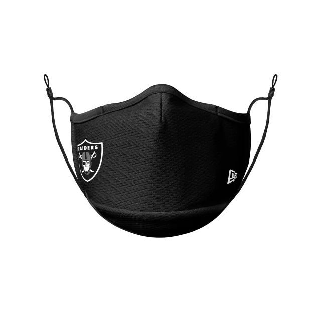 Cubrebocas Las Vegas Raiders Face Mask New Era Negro