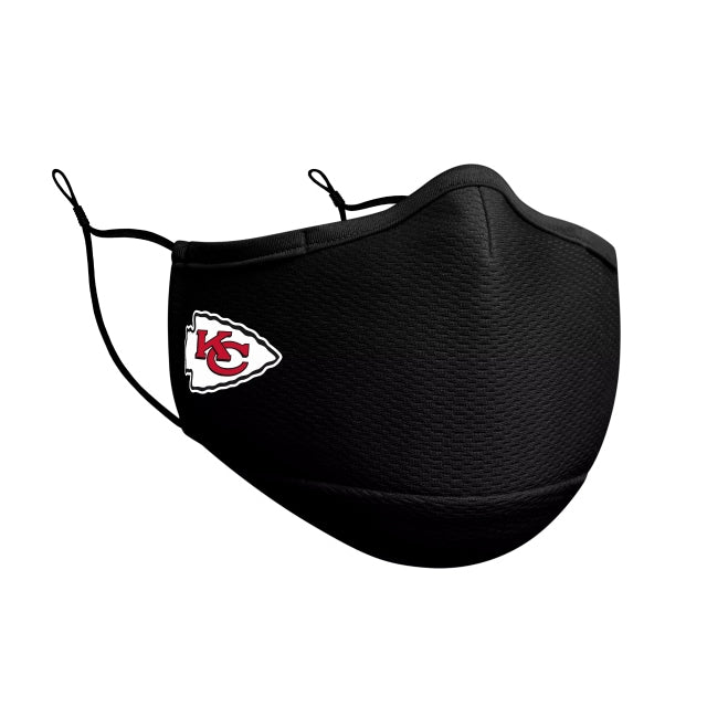 Cubrebocas Kansas City Chiefs Face Mask New Era Negro