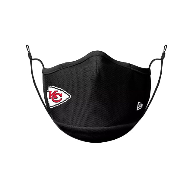 Cubrebocas Kansas City Chiefs Face Mask New Era Negro