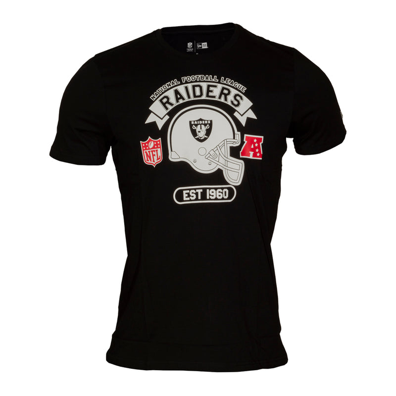 Playera New Era Helmet Graphic Las Vegas Raiders