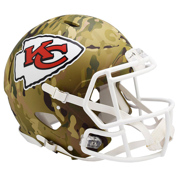 Casco Réplica Kansas City Chiefs Speed Riddell Camuflaje