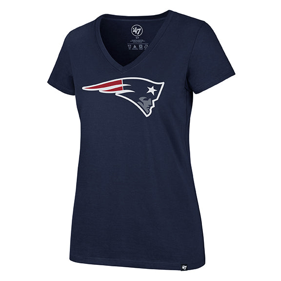 Playera New England Patriots Imprint 47 Brand Mujer