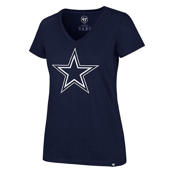 Playera Dallas Cowboys Imprint 47 Brand Mujer