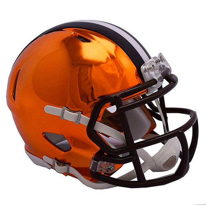 Minicasco Cleveland Browns Speed Chrome Riddell Café
