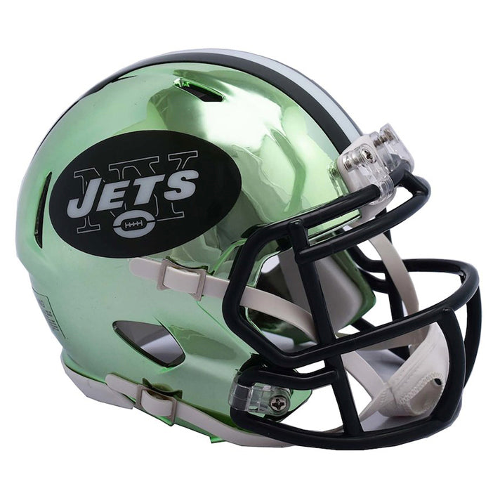 Minicasco New York Jets Speed Chrome Riddell