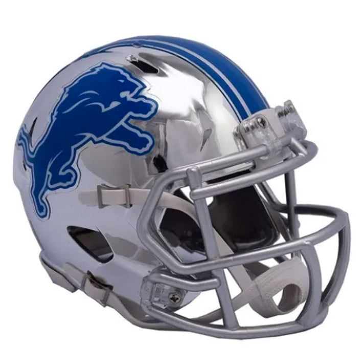 Minicasco Detroit Lions Speed Chrome Riddell