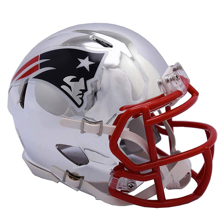 Minicasco New England Patriots Speed Chrome Riddell