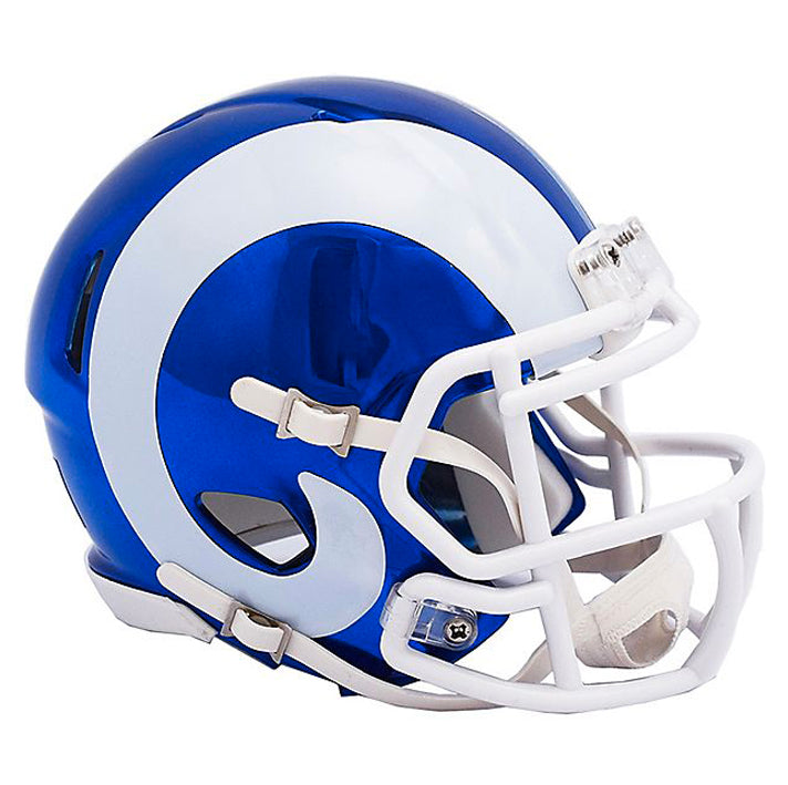 Minicasco Los Angeles Rams Speed Chrome Riddell