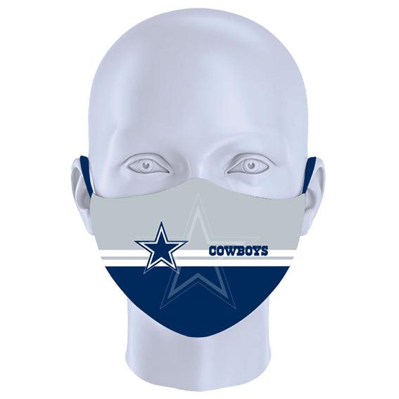 Cubrebocas Dallas Cowboys Tripack