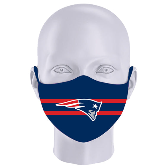 Cubrebocas New England Patriots Tripack