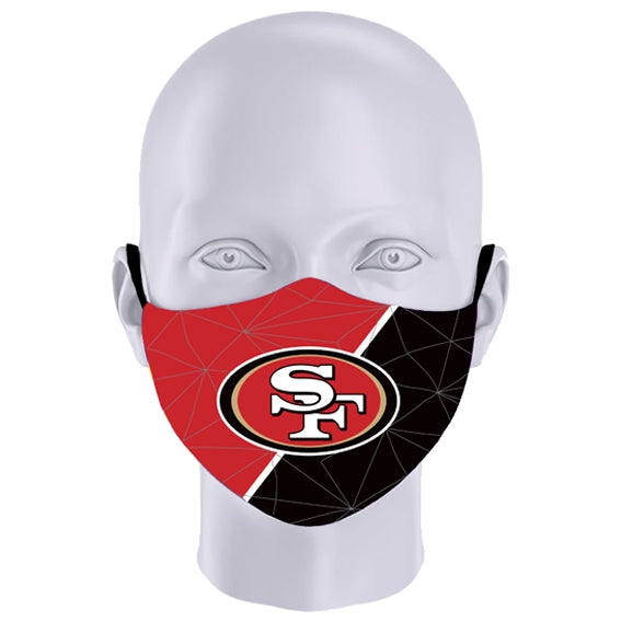 Cubrebocas San Francisco 49ers Tripack