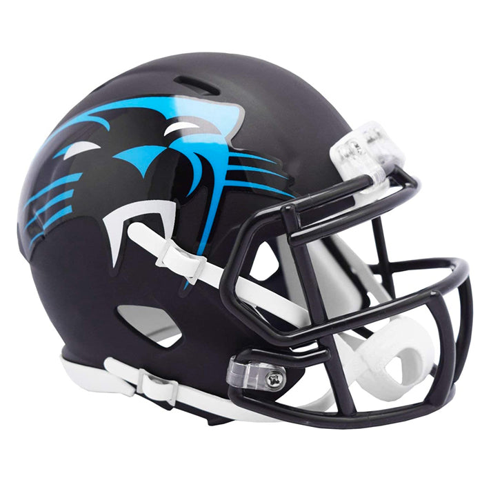 Minicasco Carolina Panthers Speed Amp Riddell