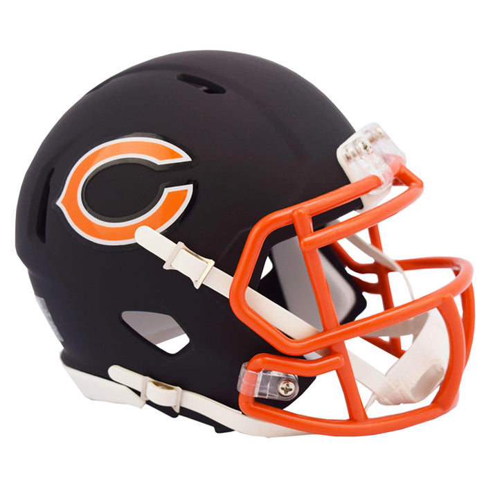 Minicasco Chicago Bears Speed Flat Riddell Negro