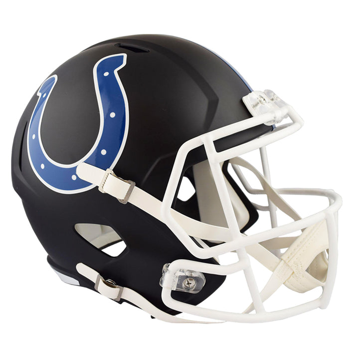 Minicasco Indianapolis Colts Speed Flat Riddell Negro