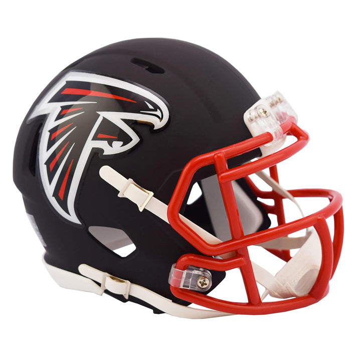 Minicasco Atlanta Falcons Speed Flat Riddell Negro