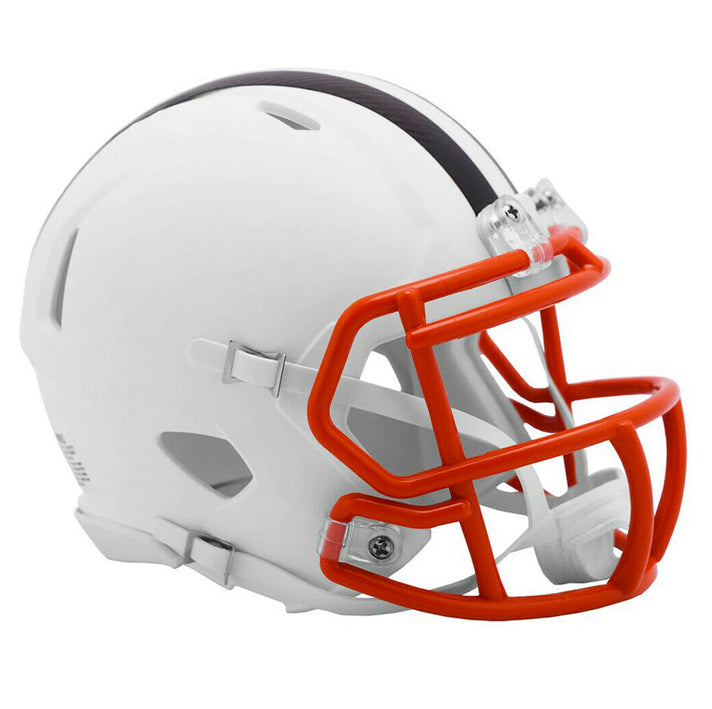 Minicasco Cleveland Browns Speed Flat Riddell Blanco