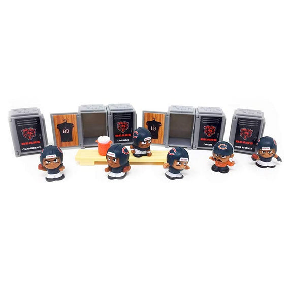 Figura Coleccionable Chicago Bears Set Teenymates Inc The Party Animal
