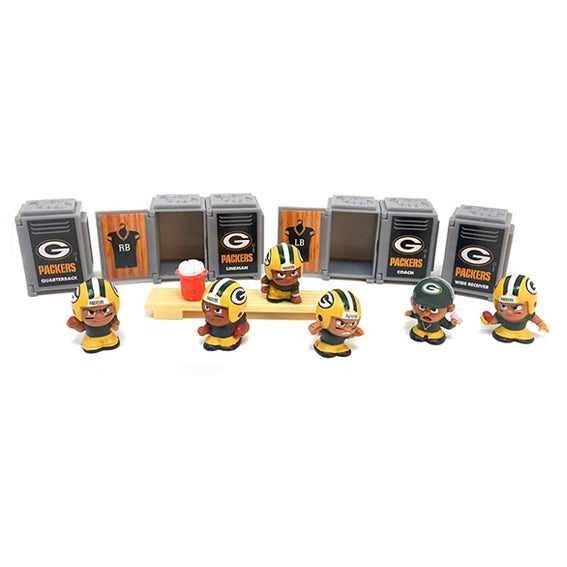 Figura Coleccionable Green Bay Packers Set Teenymates Inc The Party Animal
