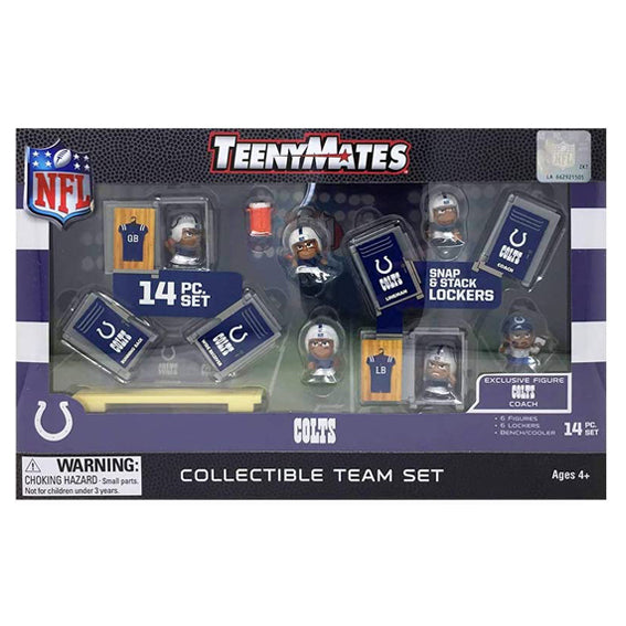 Figura Coleccionable Indianapolis Colts Set Teenymates Inc The Party Animal