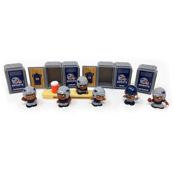 Figura Coleccionable New England Patriots Set Teenymates Inc The Party Animal