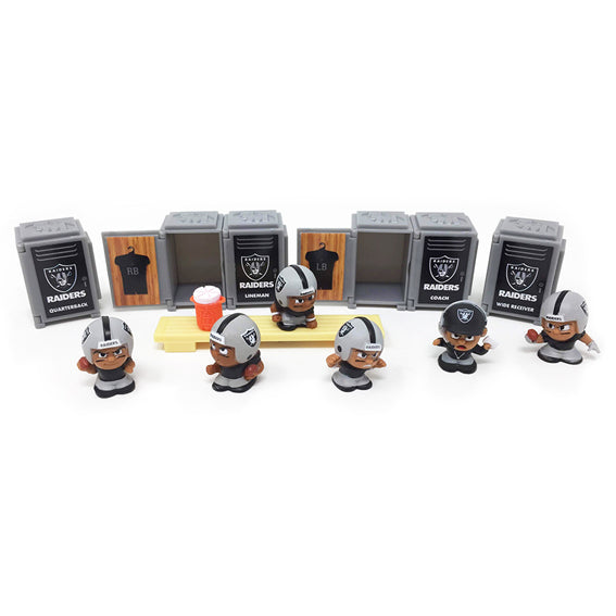 Figura Coleccionable Las Vegas Raiders Set Teenymates Inc The Party Animal