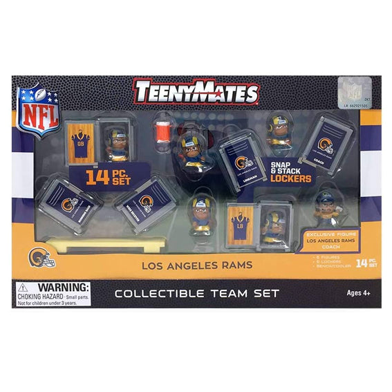 Figura Coleccionable Los Angeles Rams Set Teenymates Inc The Party Animal