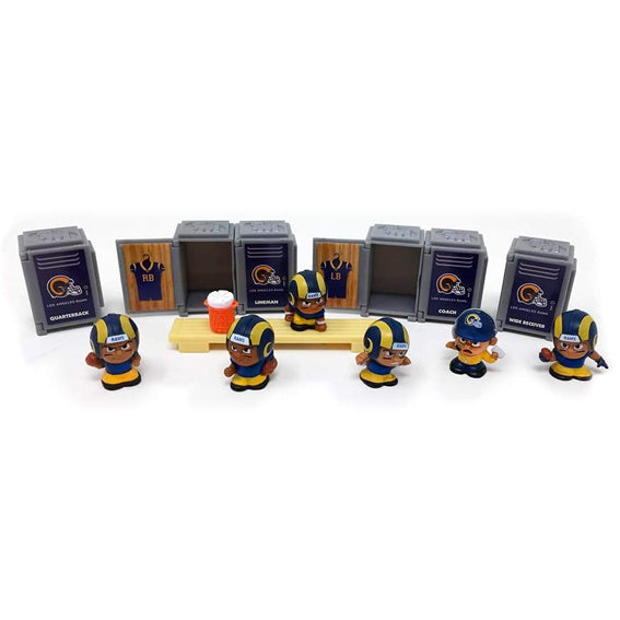 Figura Coleccionable Los Angeles Rams Set Teenymates Inc The Party Animal