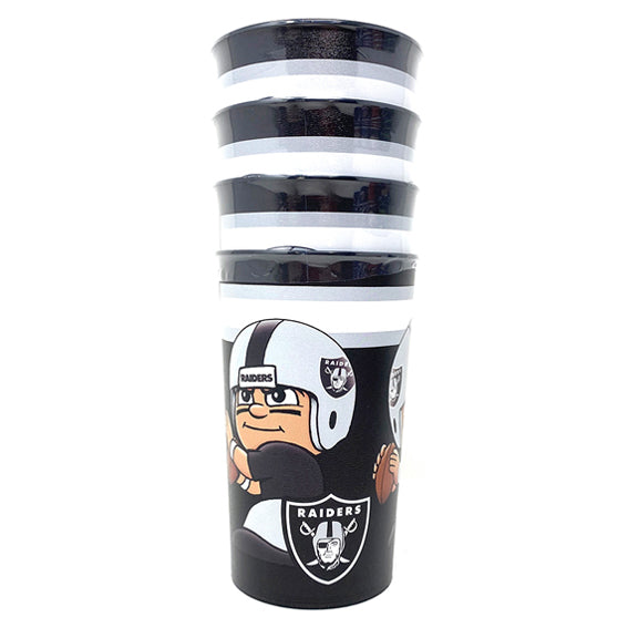 Vaso Las Vegas Raiders PK4 22 oz The Party Animal