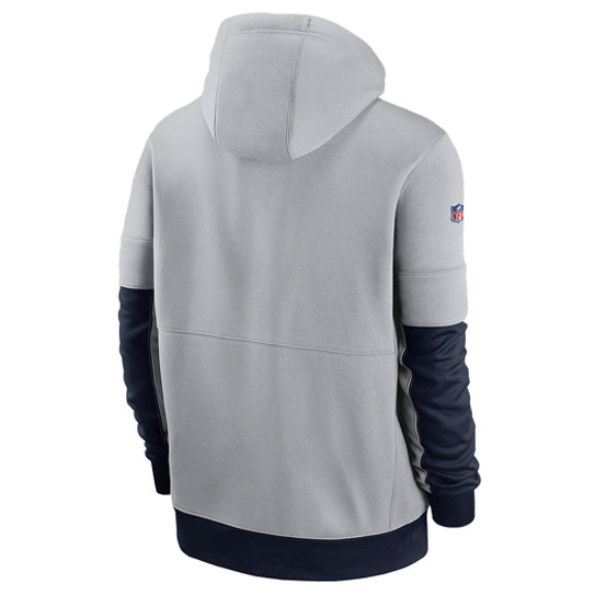 Sudadera Dallas Cowboys Therma NKDC-4 Nike Hombre Gris