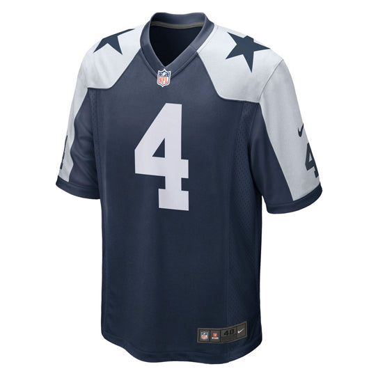 Jersey Dallas Cowboys Alternate Prescott Game Nike Hombre Blanco