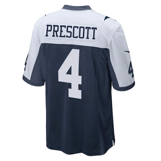 Jersey Dallas Cowboys Alternate Prescott Game Nike Hombre Blanco